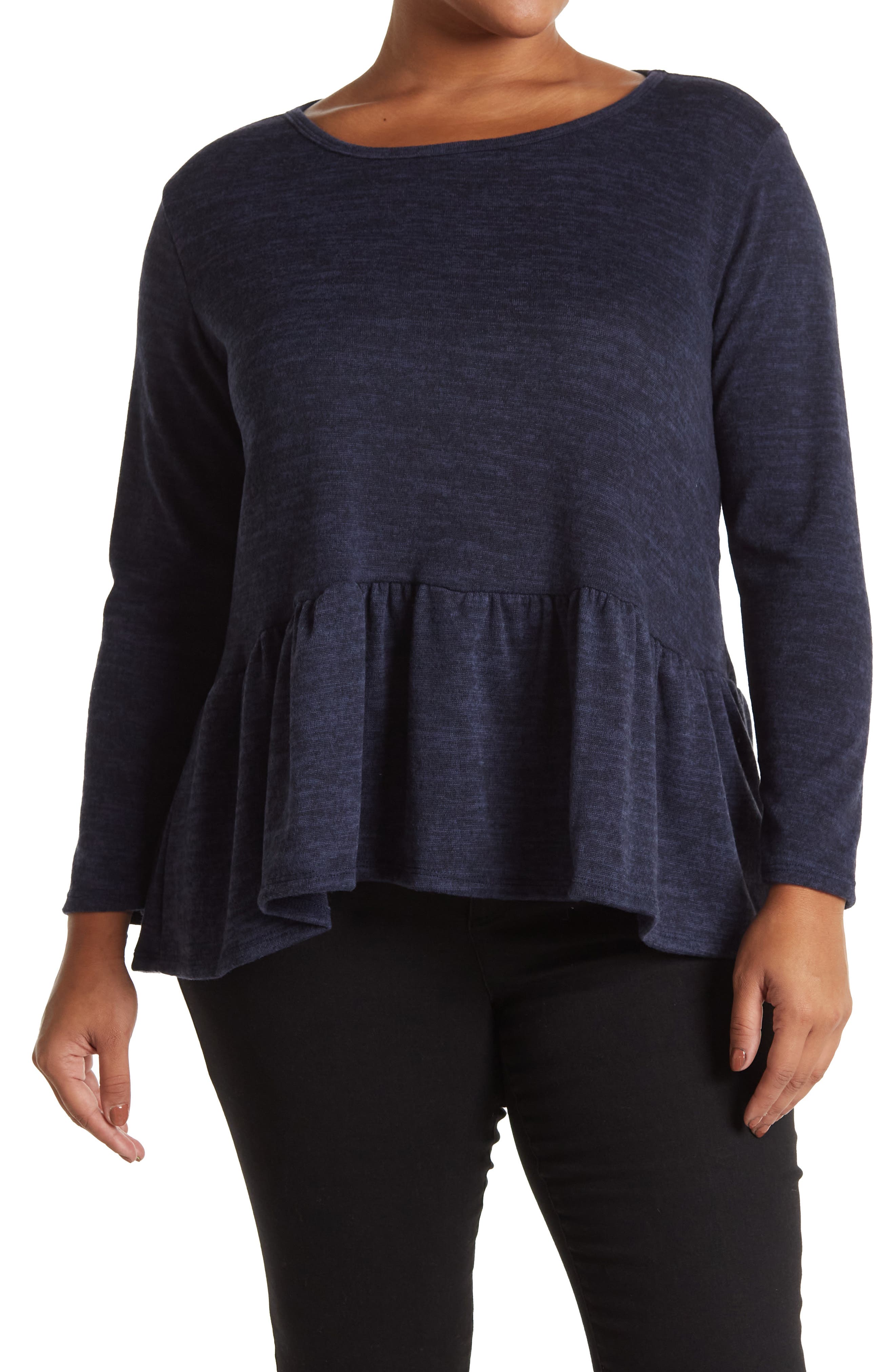 Rouge Hacci Knit Top in Rust Plum Rouge Hacci Knit Top in Rust Plum